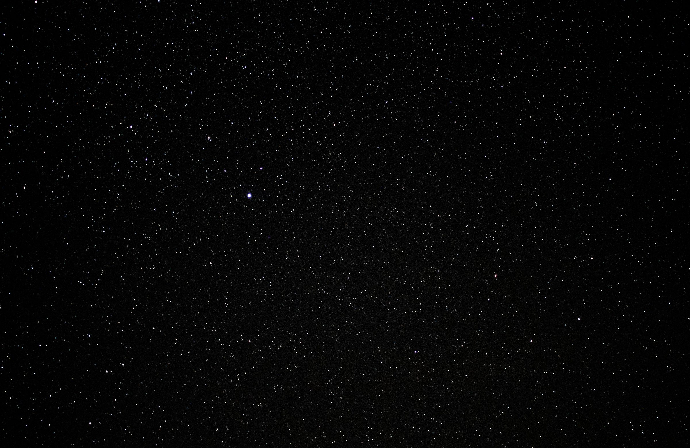 Night sky starfield background